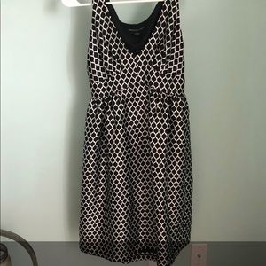 Black& White patterned Democracy dress